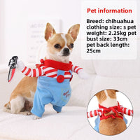 Halloween Pet Costume Dog Cat Funny Outfit