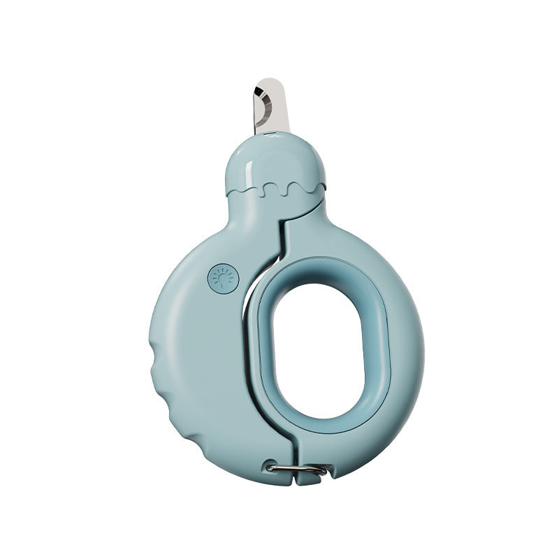 LED Pet Nail Clipper and Grinder with Light