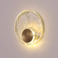 Luxury Minimalist Crystal Copper Wall Light